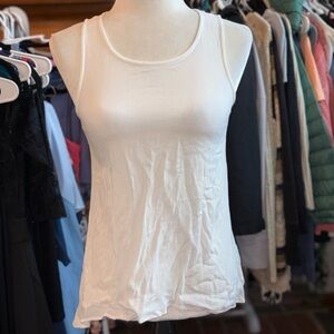 Monteau Classic White Tank Top